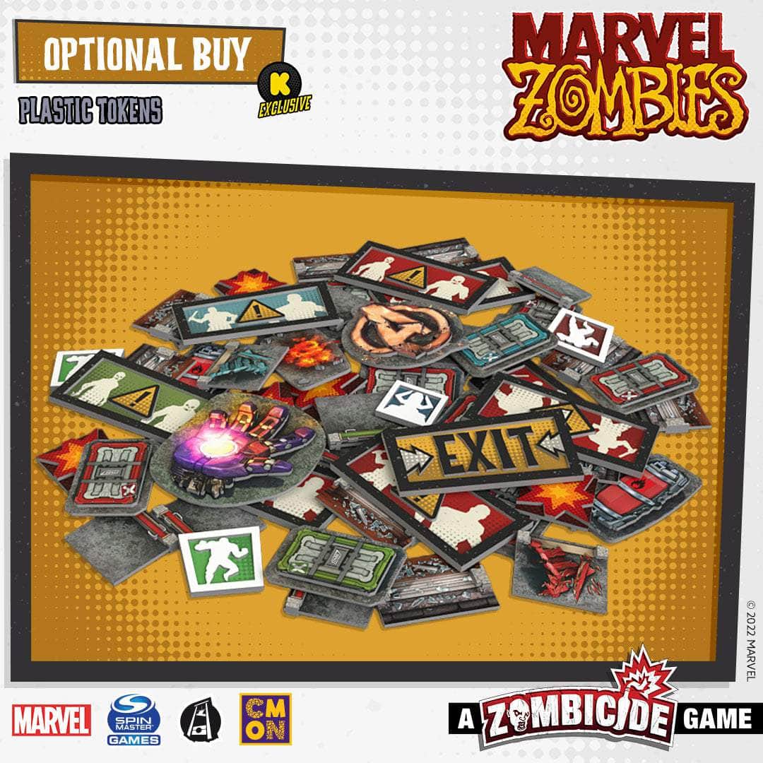 Marvel Zombies: Plastic Token Set (Kickstarter Special)