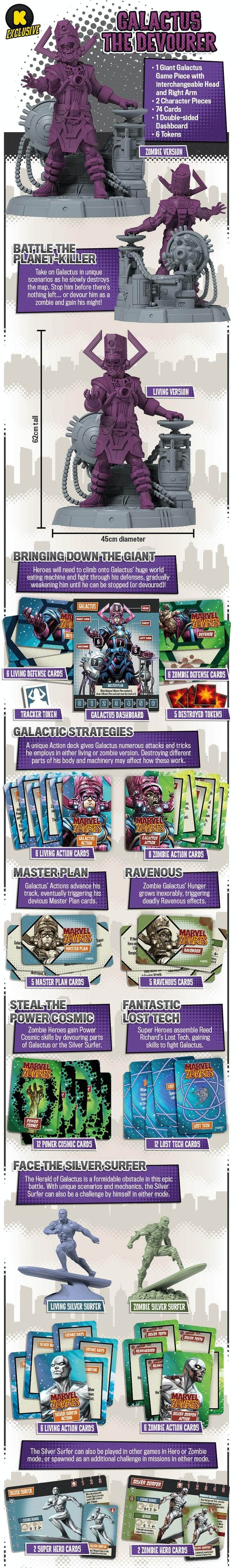 Marvel Zombies: Galactus The Devourer Expansion (Kickstarter Special)