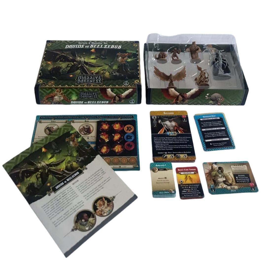 Massive Darkness: MD2 Druids Vs Beelzebub (Kickstarter Special)