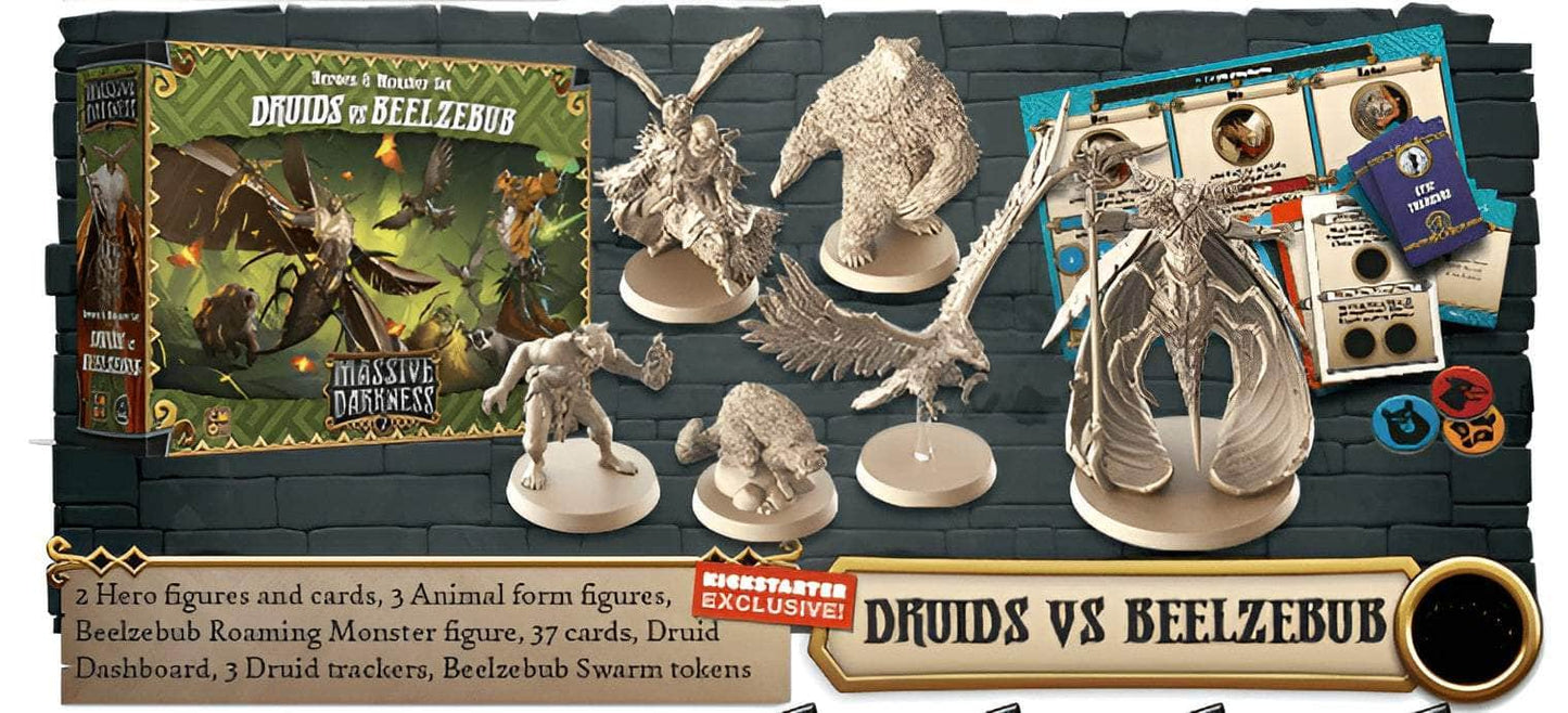 Massive Darkness: MD2 Druids Vs Beelzebub (Kickstarter Special)