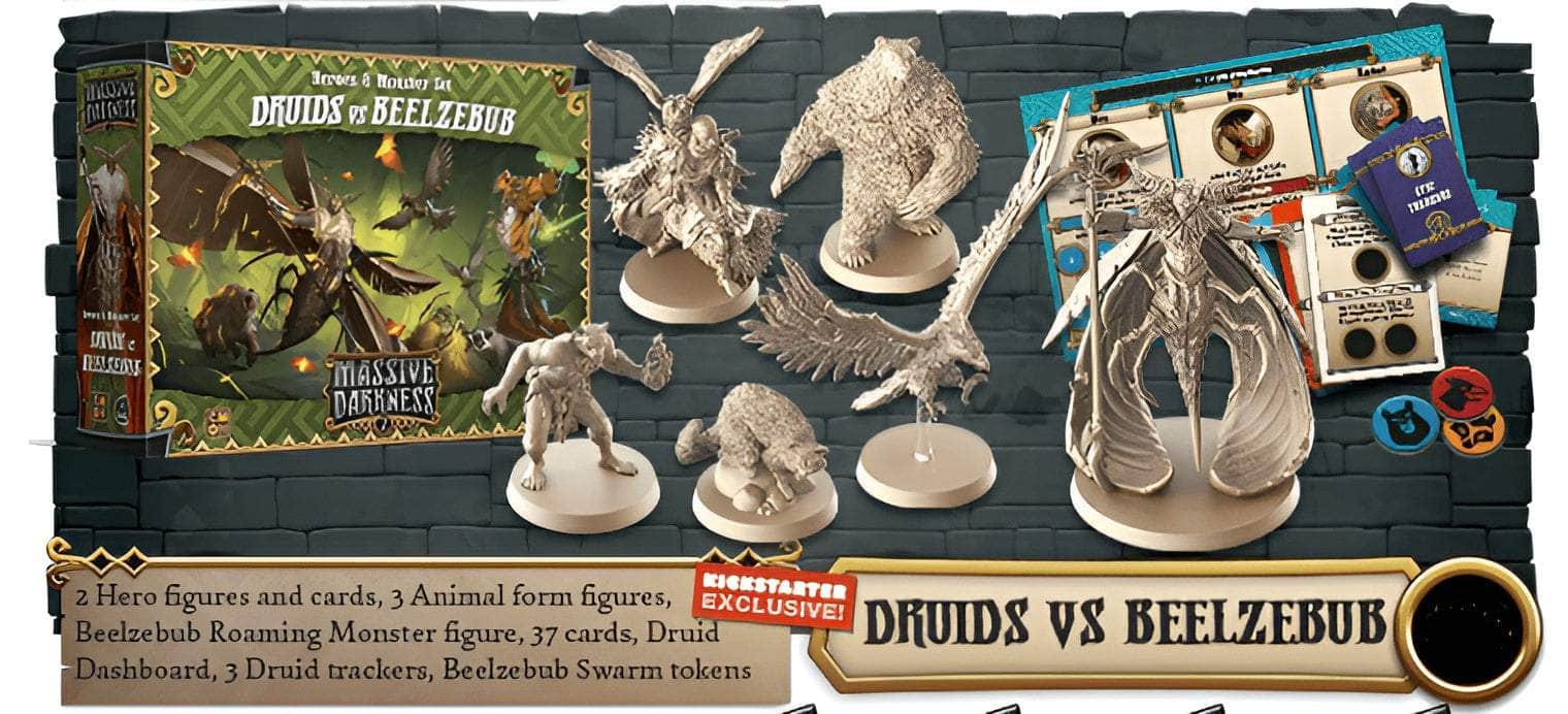 Massive Darkness: MD2 Druids Vs Beelzebub (Kickstarter Special)