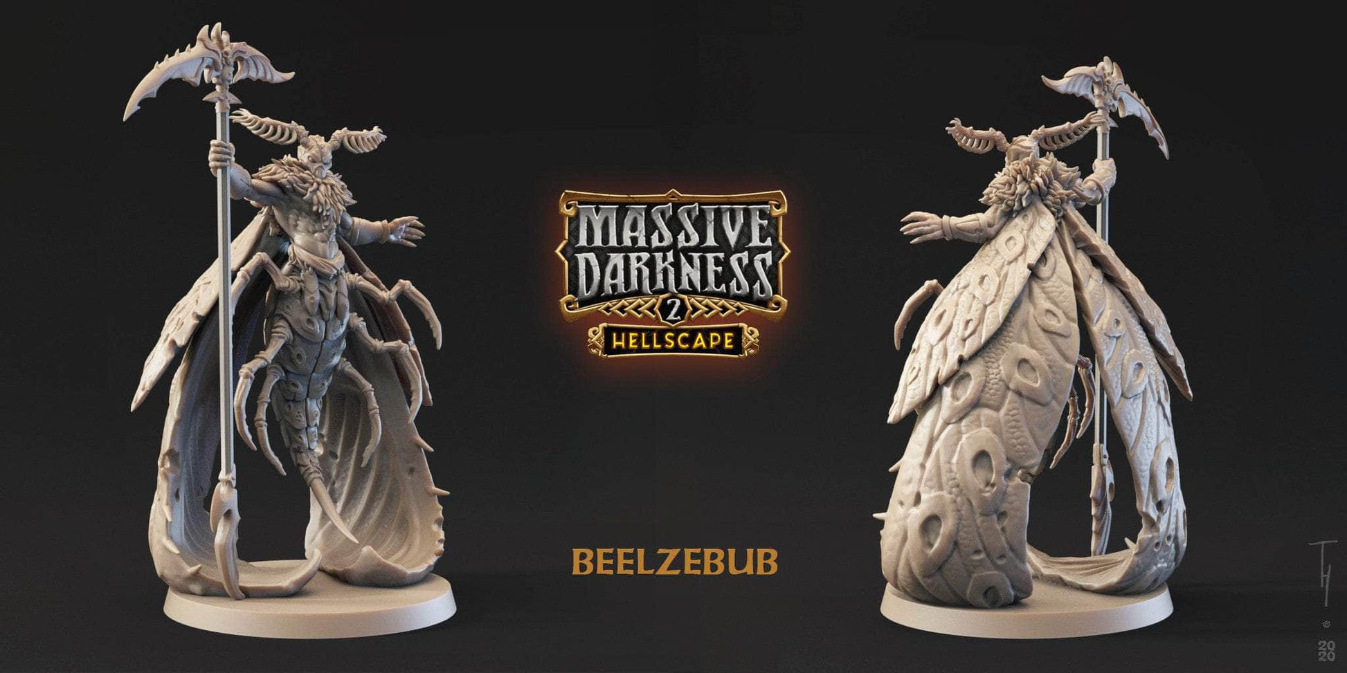 Massive Darkness: MD2 Druids Vs Beelzebub (Kickstarter Special)