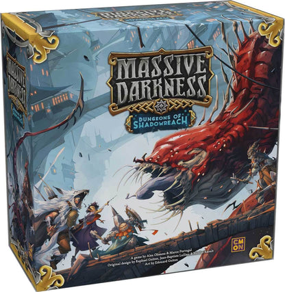 Massive Darkness: Dungeons of Shadowreach Dragons Hoard Gameplay All-In Pledge (Kickstarter Pre-Order Special)