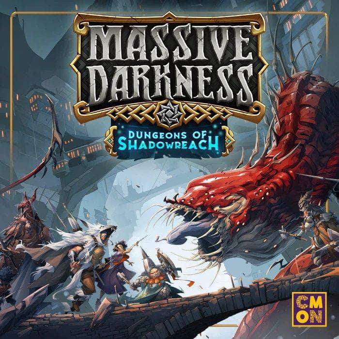 Massive Darkness: Dungeons of Shadowreach Clear Dice Set (Kickstarter Pre-Order Special)