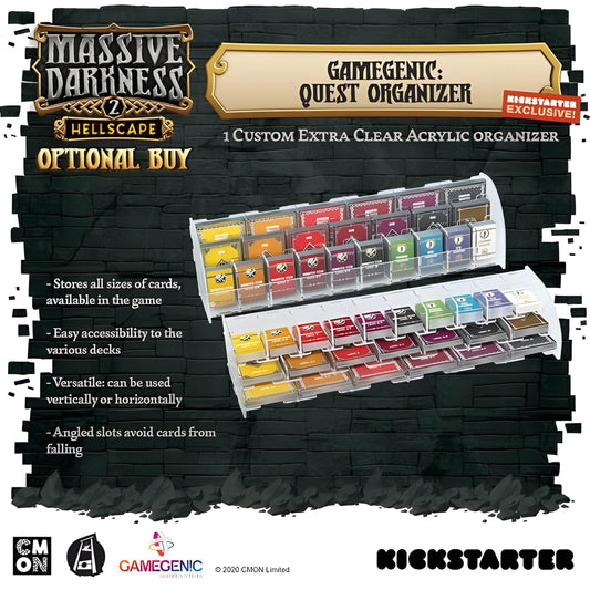 Massive Darkness: MD2 Gamegenic Quest Organizer (Kickstarter Special)