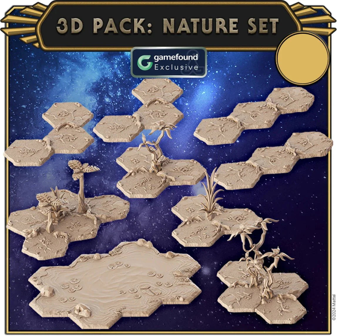 Masters of The Universe: 3D Pack Nature Set (Kickstarter Special)