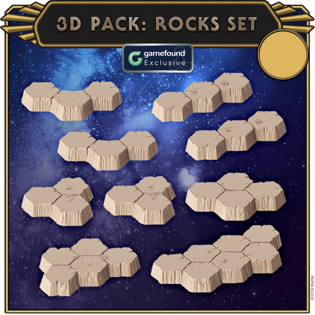 Masters of The Universe: 3D Pack Rocks Set (Kickstarter Special)