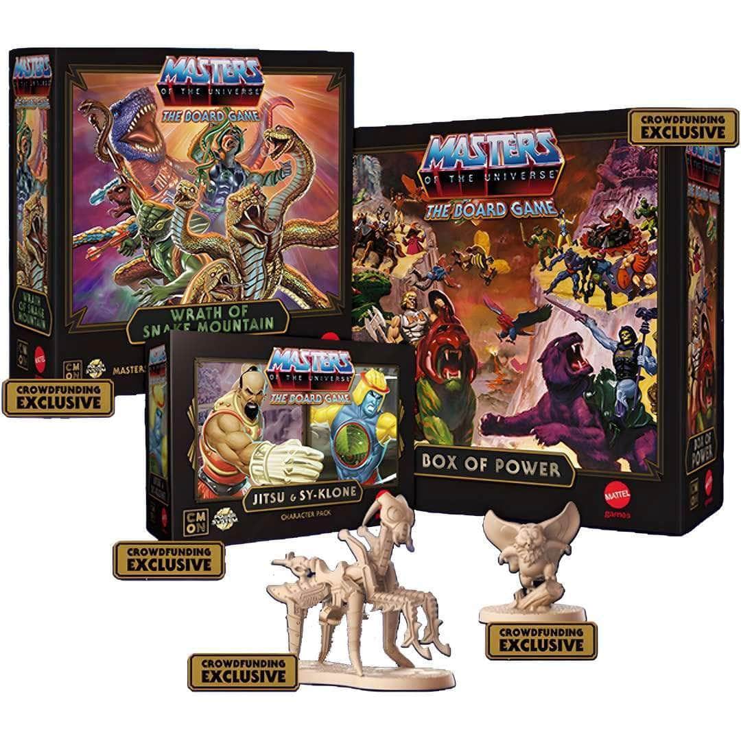 Masters of The Universe: Clash for Eternia Gameplay Exclusives Bundle (Kickstarter Pre-Order Special)