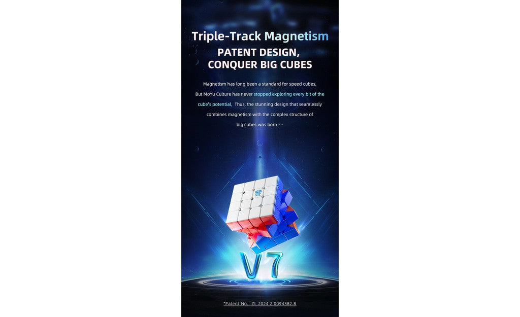 MoYu AoSu 4x4 V7 Triple-Track (Magnetic, Ball-Core, UV Coated) - Rubik 4x4 Nam Châm Cao Cấp MoYu MoYu - ảnh 3 - Rubik 4x4