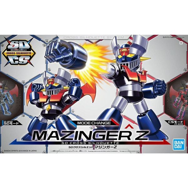 Mazinger Z - SD Cross Silhouette	- Mô hình robot	chính hãng Bandai