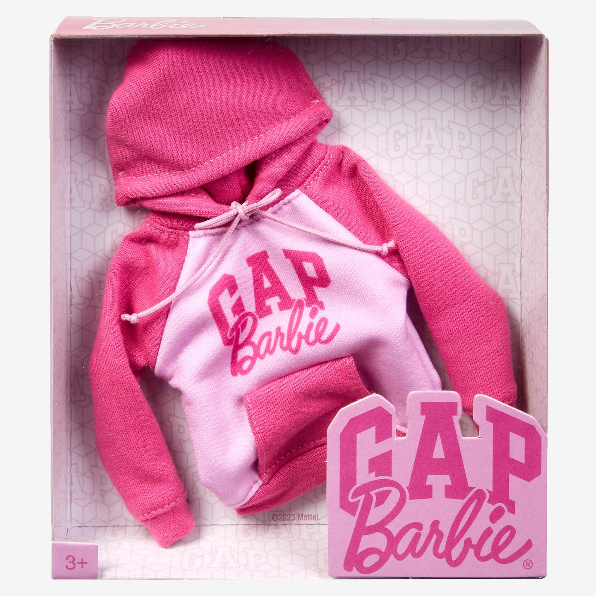 Gap x Barbie Doll-Sized Hoodie - Áo Hoodie Cho Búp Bê Barbie - Barbie Signature - Hình ảnh sản phẩm