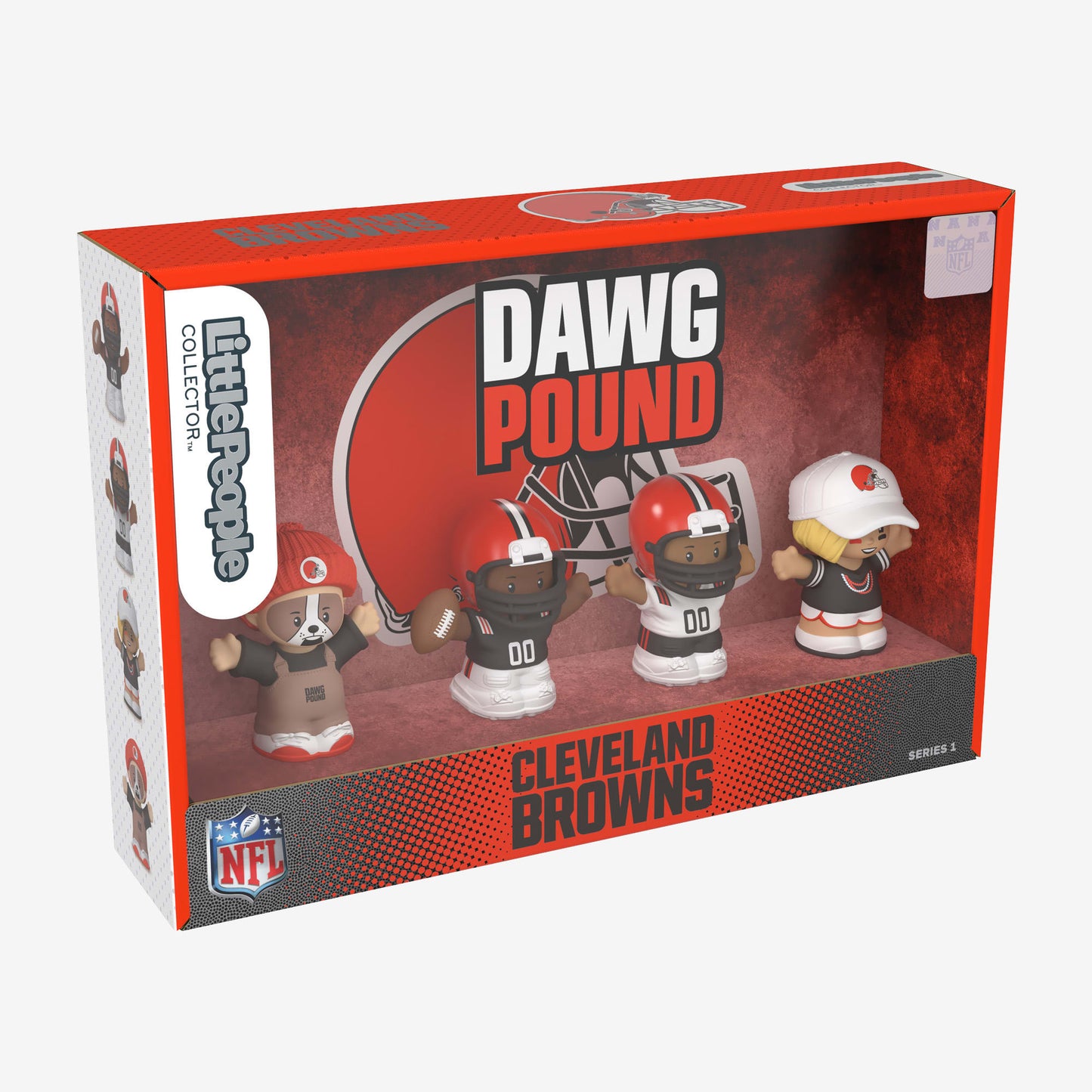 Little People Collector x NFL Cleveland Browns Set - Bộ Mô Hình Figure Sưu Tầm Mattel Mattel - ảnh 2 - Figure Set
