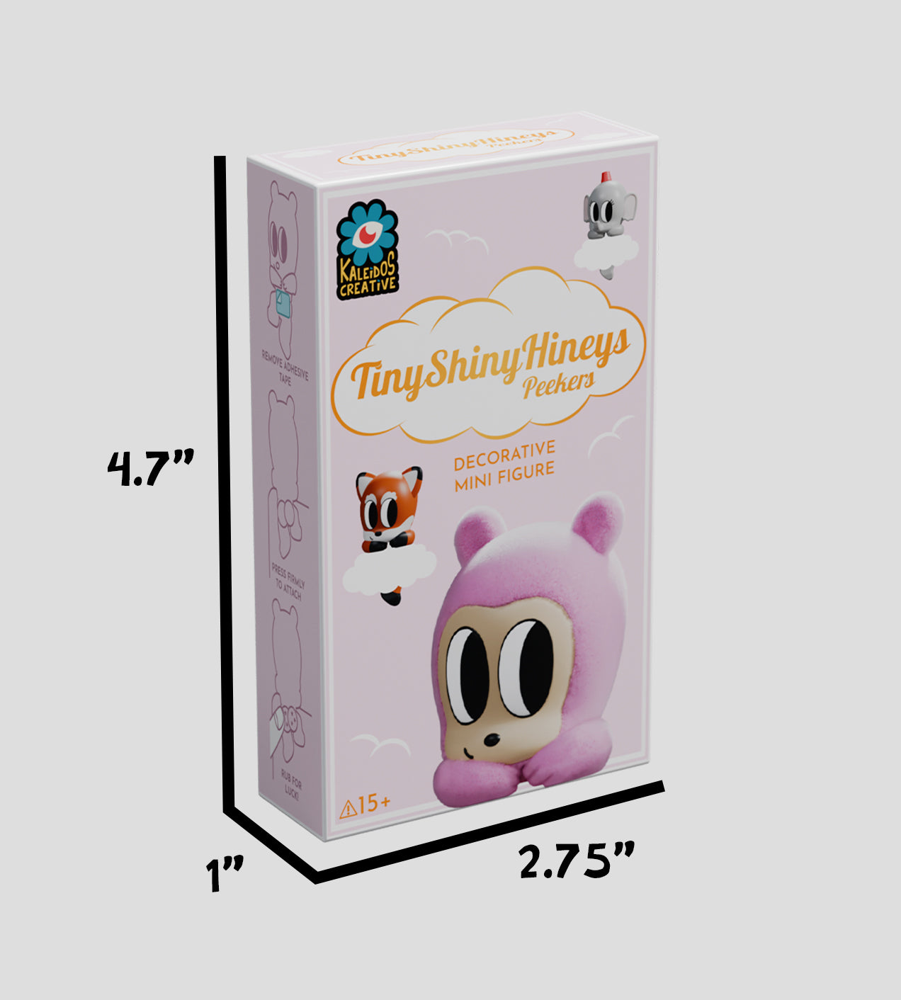 Tiny Shiny Hiney Peakers Blind Box - Mô Hình Đồ Chơi Art Toy - Kaleidos Creative - Góc nhìn khác 3