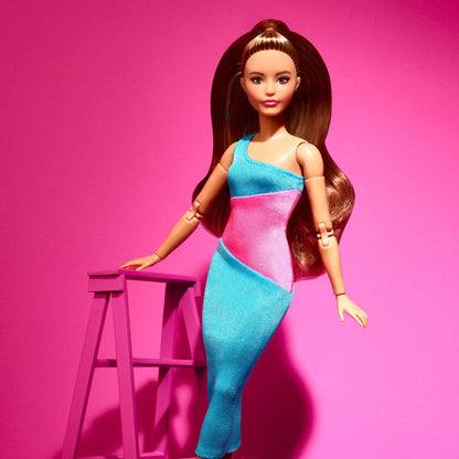 Barbie Looks Doll (Petite, Long Brunette Hair) - Búp bê thời trang cao cấp - Mattel Signature #15 Mattel - ảnh 2 - Doll