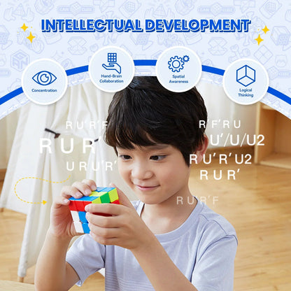 Monster Go Standard 3x3 Cube - Rubik 3x3 Tốc Độ Cao Cho Trẻ Em - GANCUBE