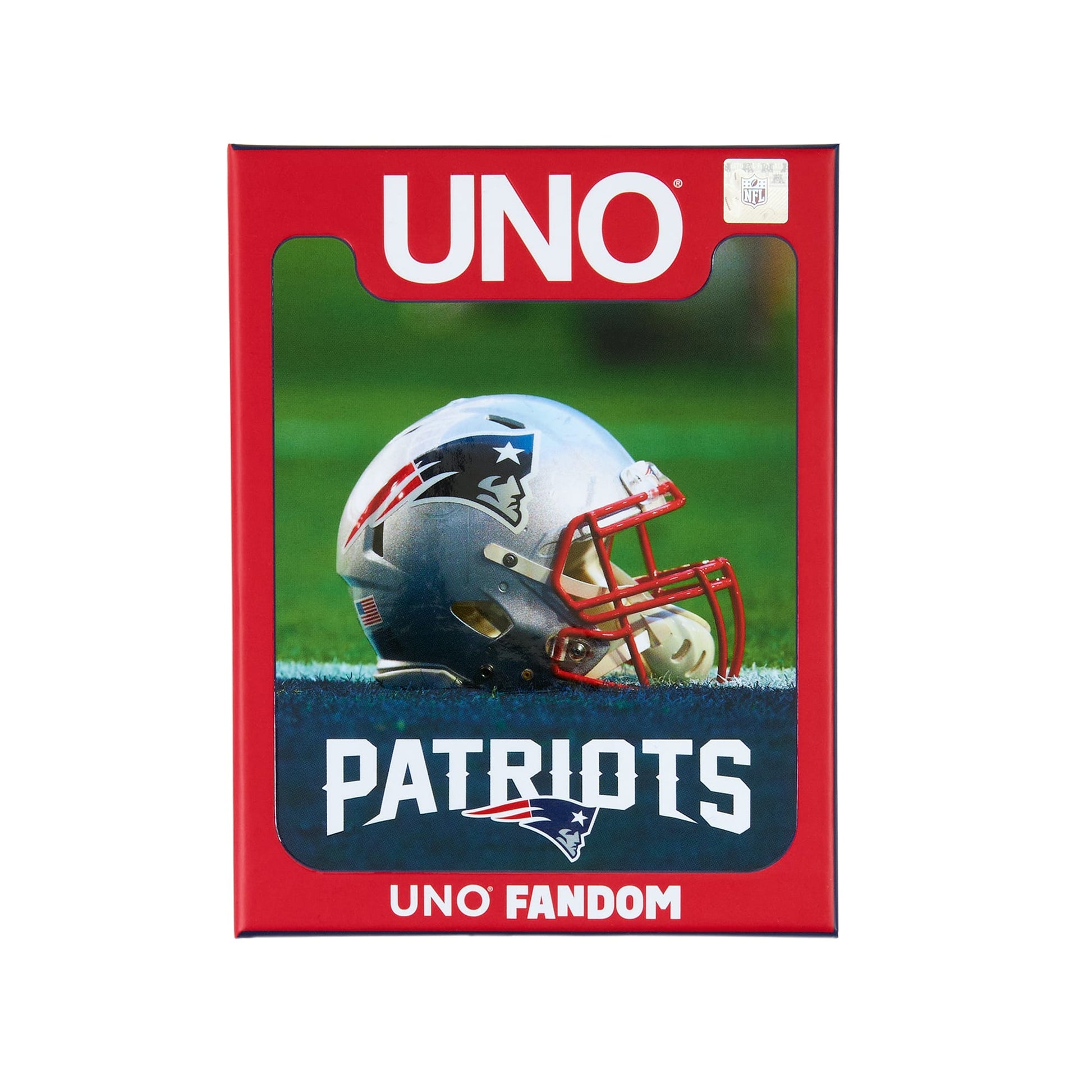 UNO Fandom NFL New England Patriots Game Deck - Bộ Bài Thẻ Bài Thể Thao Mattel Creations Mattel Creations - ảnh 1 - Board gam