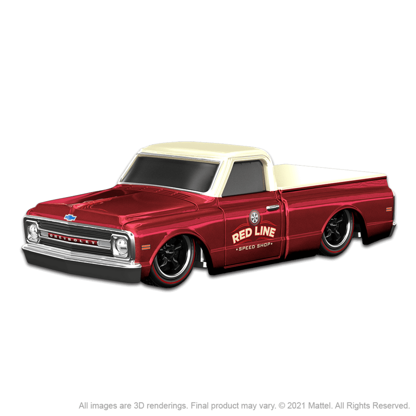 RLC sELECTIONs 1969 Chevy C-10 Xe Mô Hình Hot Wheels Cao Cấp Mattel - Hình ảnh sản phẩm