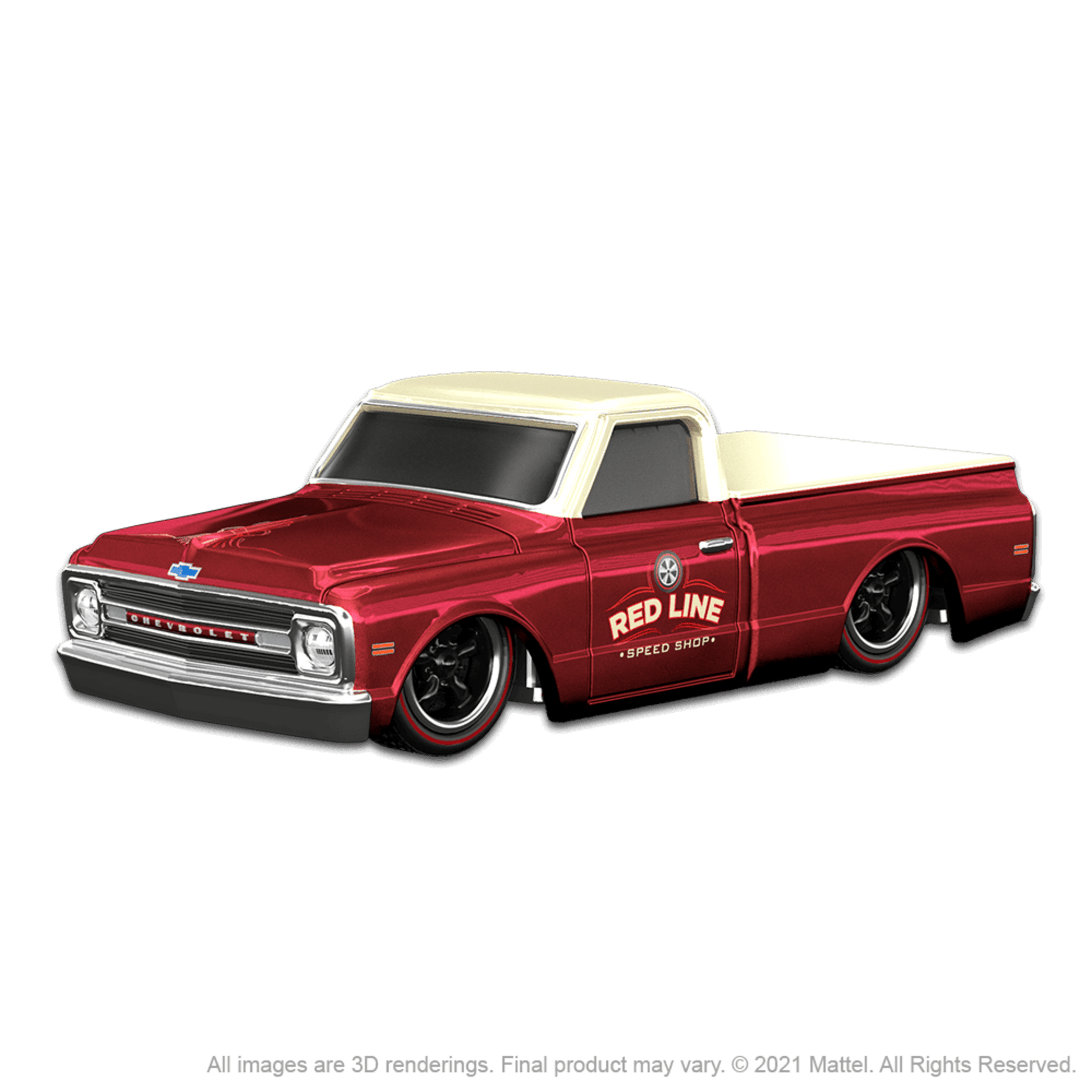 RLC sELECTIONs 1969 Chevy C-10 Xe Mô Hình Hot Wheels Cao Cấp Mattel - Hình ảnh sản phẩm