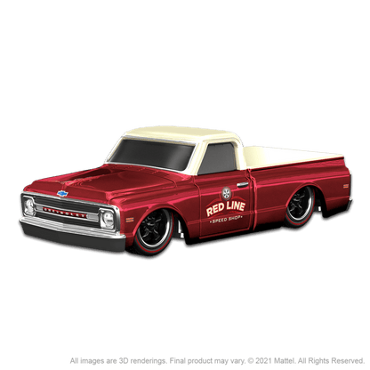 RLC sELECTIONs 1969 Chevy C-10 Xe Mô Hình Hot Wheels Cao Cấp Mattel - Hình ảnh sản phẩm