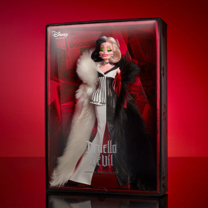 Disney Darkness Descends Cruella De Vil Doll - Búp Bê Phản Diện Sưu Tầm Cao Cấp - Mattel HWP46 - Hình ảnh bổ sung 8