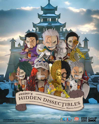 Freeny's Hidden Dissectibles: One Piece Marines Edition - Mô hình Blindbox Hải quân Mighty Jaxx - Hình ảnh sản phẩm