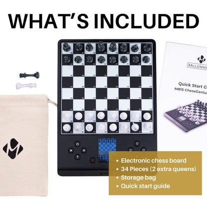 Millennium Chess Computer - Chess Genius PRO - New Edition - Máy tính cờ vua điện tử Millennium Millennium - ảnh 6 - Electron