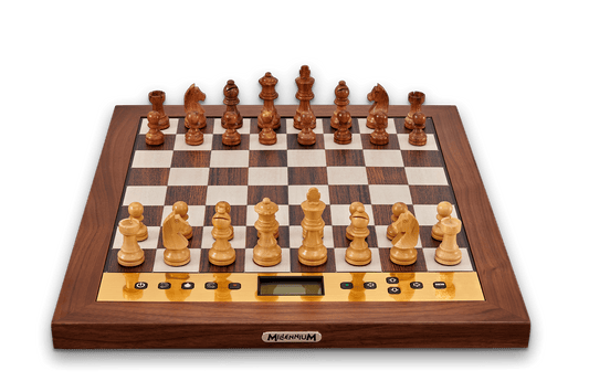 Millennium Chess Computer - The King Performance - Máy Tính Cờ Vua Điện Tử Gỗ Millennium