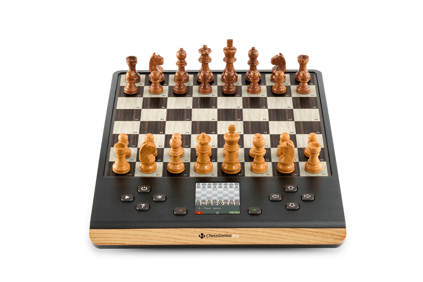 Millennium Chess Genius PRO - Wooden Edition - Máy Tính Chơi Cờ Vua Gỗ Cao Cấp - Millennium - Hình ảnh sản phẩm