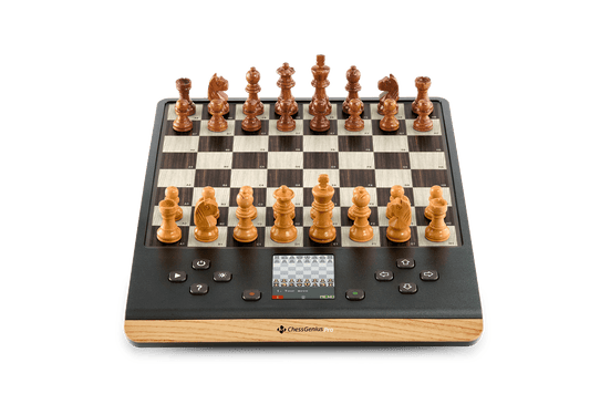 Millennium Chess Genius PRO - Wooden Edition - Máy Tính Chơi Cờ Vua Gỗ Cao Cấp - Millennium