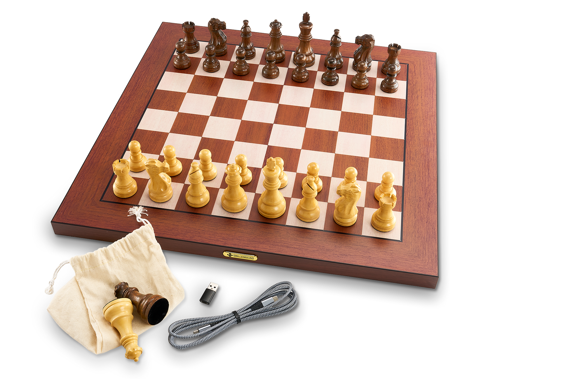 Millennium Supreme T2 Electronic Chessboard - Bàn Cờ Vua Điện Tử Gỗ Cao Cấp Millennium Millennium - ảnh 2 - Electronic Chess