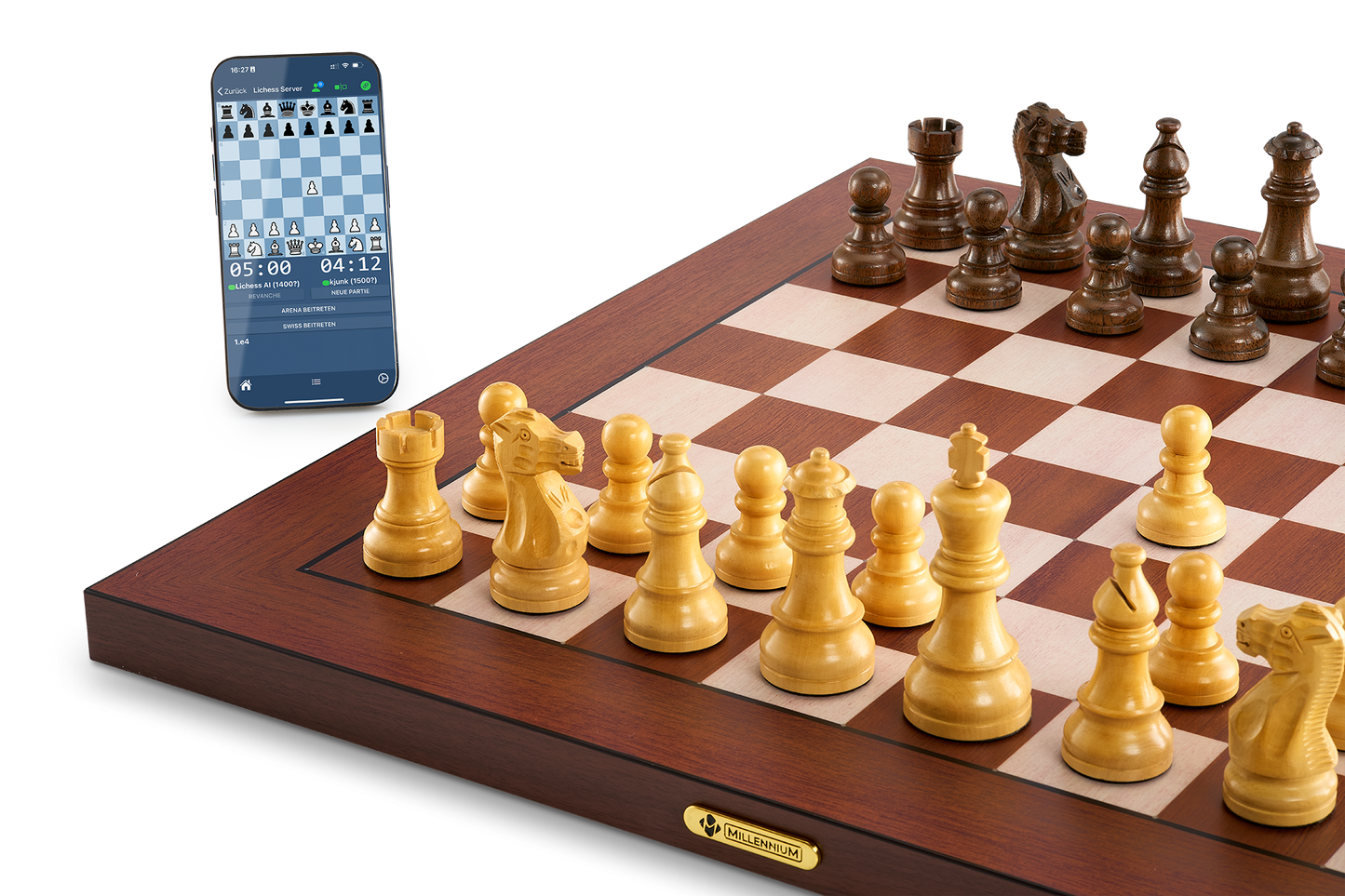 Millennium Supreme T2 Electronic Chessboard - Bàn Cờ Vua Điện Tử Gỗ Cao Cấp Millennium - Hình ảnh sản phẩm