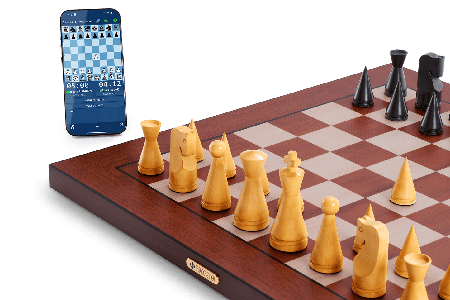 Millennium Supreme T2 Electronic Chessboard - Bàn Cờ Vua Điện Tử Gỗ Cao Cấp Millennium