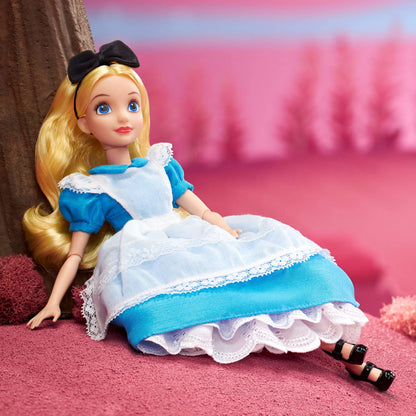 Disney Collector Alice in Wonderland Doll - Búp Bê Sưu Tầm Cao Cấp Disney 100 Năm - Mattel HLX68 Mattel - ảnh 1 - Figure