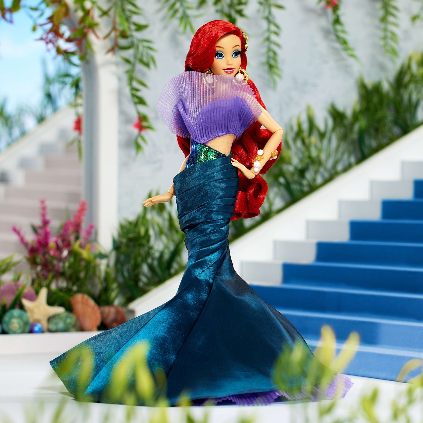 Enchanted Elegance Collection Ariel Doll - Búp bê Nàng Tiên Cá sưu tầm cao cấp - Mattel - Hình ảnh sản phẩm