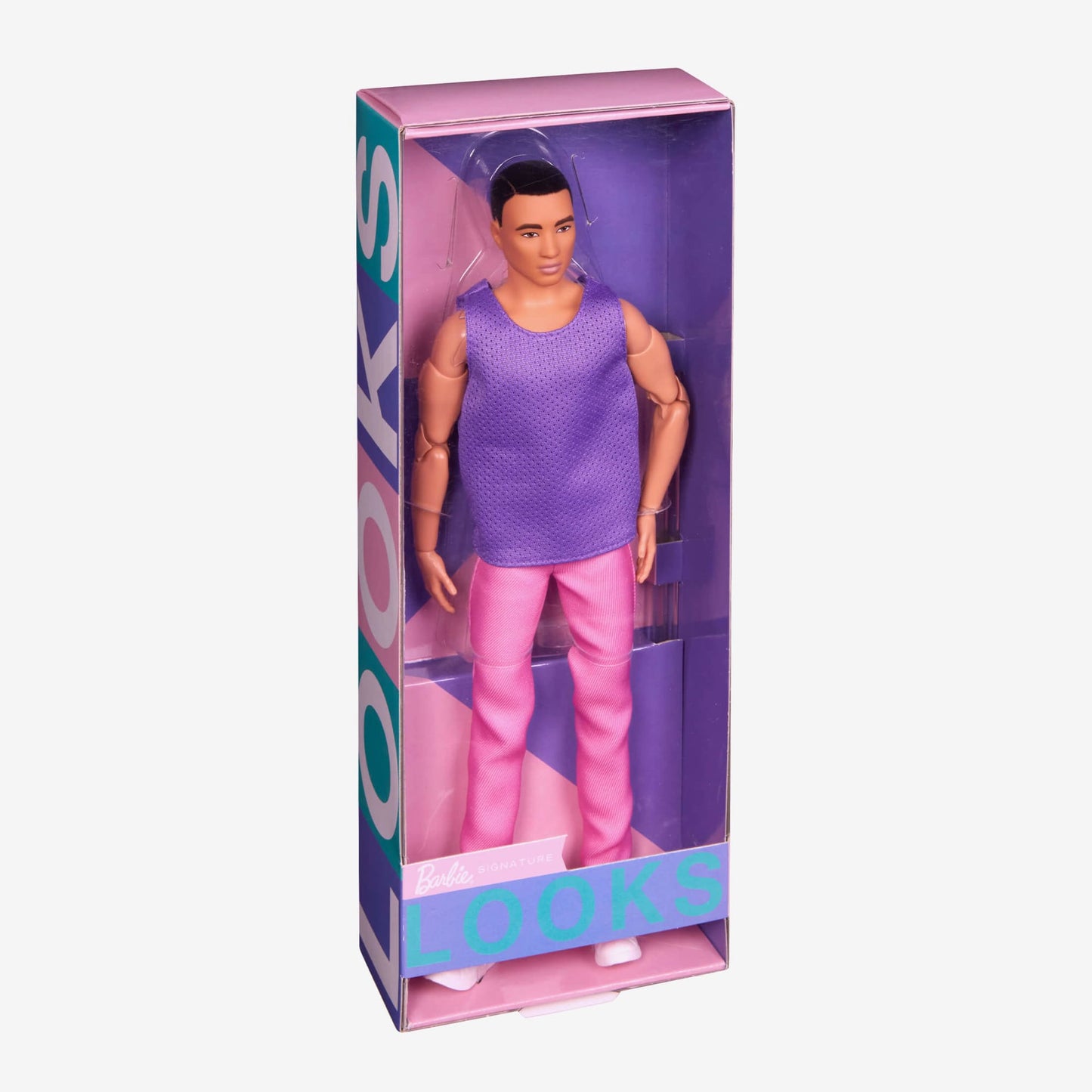 Barbie Looks Ken Doll (Original, Short Black Hair) - Mô hình búp bê Ken #17 - Barbie Signature - Hình ảnh bổ sung 7