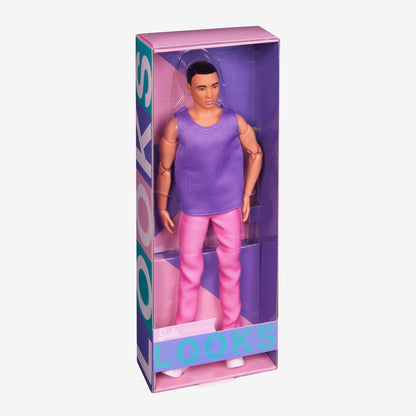 Barbie Looks Ken Doll (Original, Short Black Hair) - Mô hình búp bê Ken #17 - Barbie Signature - Hình ảnh bổ sung 7