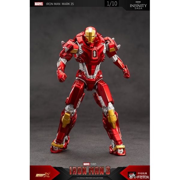 Mô hình Marvel - Iron Man MK35 - ZD Toys - ZM68