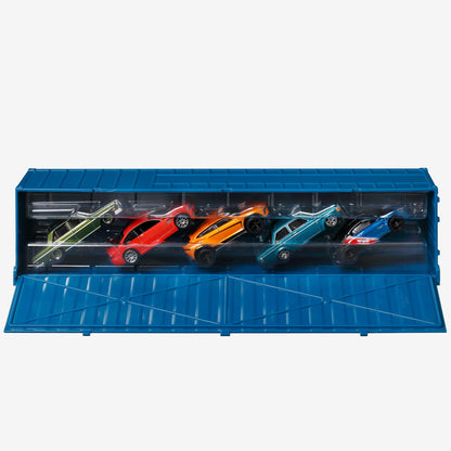 Hot Wheels Strasse, Autobahn, Autostrasse Container Set - Bộ 5 Xe Mô Hình Kim Loại Cao Cấp - Hot Wheels Premium