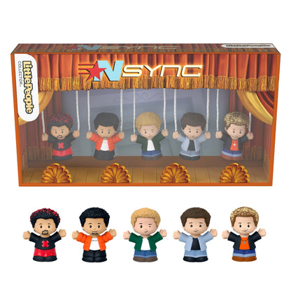 Little People Collector NSYNC Special Edition Set - Bộ Mô Hình Nhân Vật Ban Nhạc NSYNC - Mattel HPV74 - Hình ảnh sản phẩm