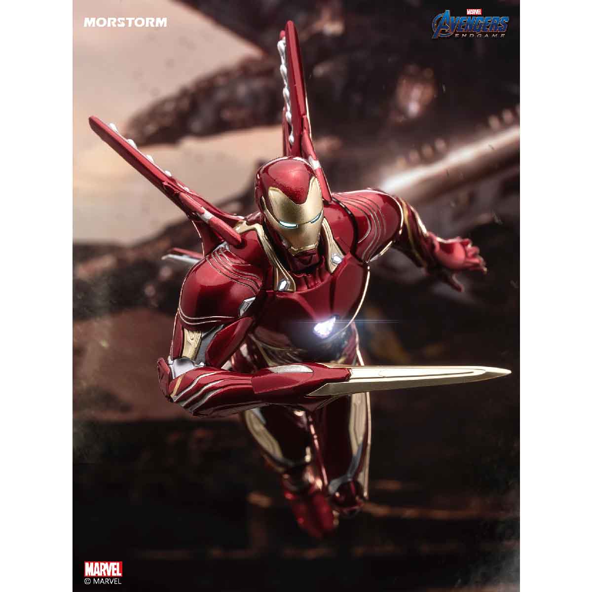 1/14 Marvel Iron Man Assembled Model Toy Mk50 MORSTORM EM2388302 - Mô hình lắp ráp - MORSTORM