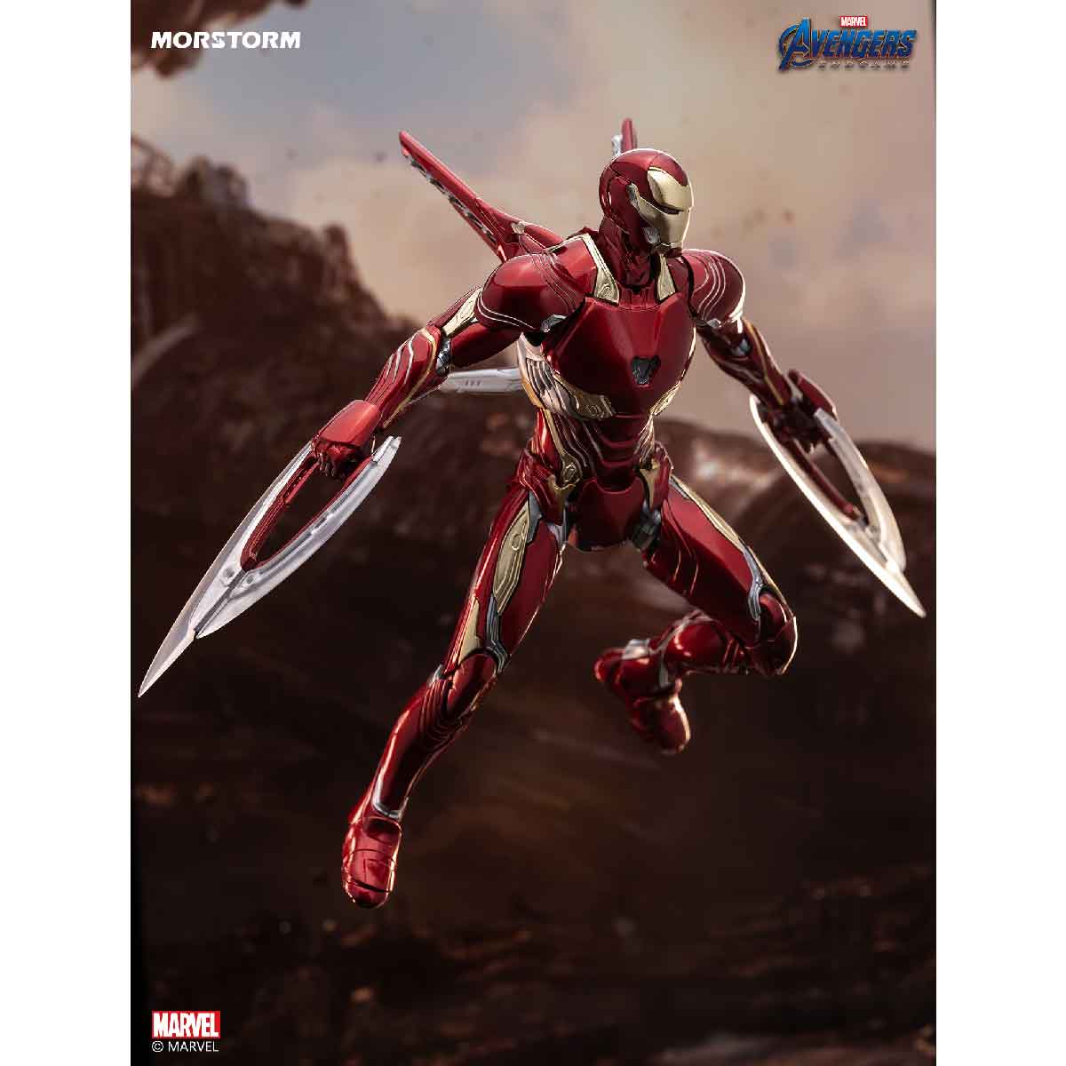 1/14 Marvel Iron Man Assembled Model Toy Mk50 MORSTORM EM2388302 - Mô hình lắp ráp - MORSTORM