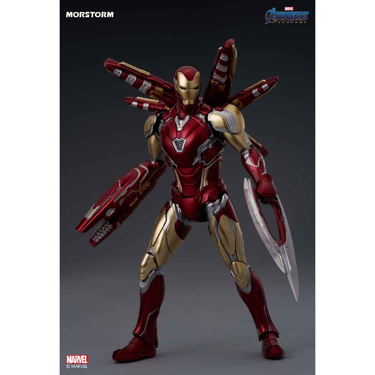 1/14 Marvel Iron Man Assembled Model Toy MK85 - Mô hình lắp ráp - MORSTORM EM2388301