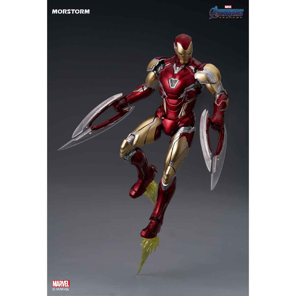 1/14 Marvel Iron Man Assembled Model Toy MK85 - Mô hình lắp ráp - MORSTORM EM2388301