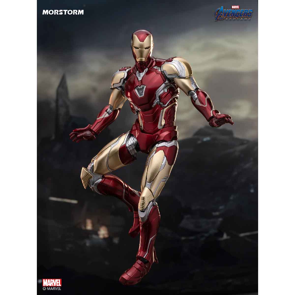 1/14 Marvel Iron Man Assembled Model Toy MK85 - Mô hình lắp ráp - MORSTORM EM2388301