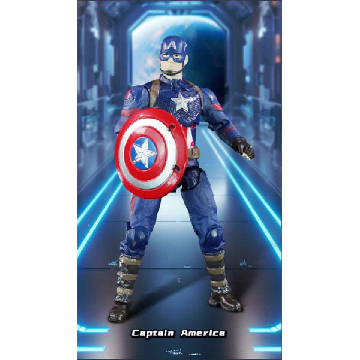 1/18 Marvel Superhero Blind Box Assembly Model Toy MORSTORM ZC8828 - Mô hình lắp ráp Marvel (Hộp mù) - MORSTORM