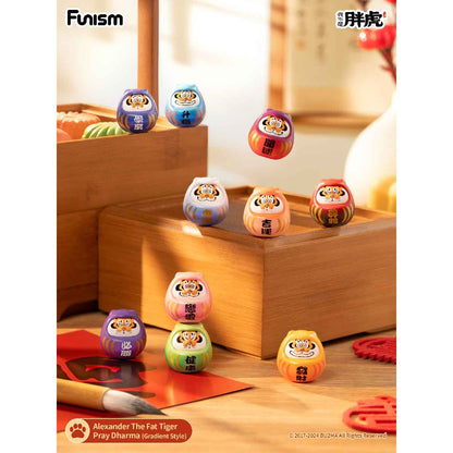 Alexander The Fat Tiger - Pray Dharma - Mô hình Art Toy Blind Box - FUNISM MX2064