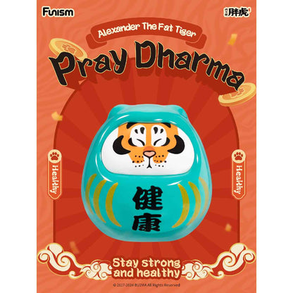Alexander The Fat Tiger - Pray Dharma - Mô hình Art Toy Blind Box - FUNISM MX2064