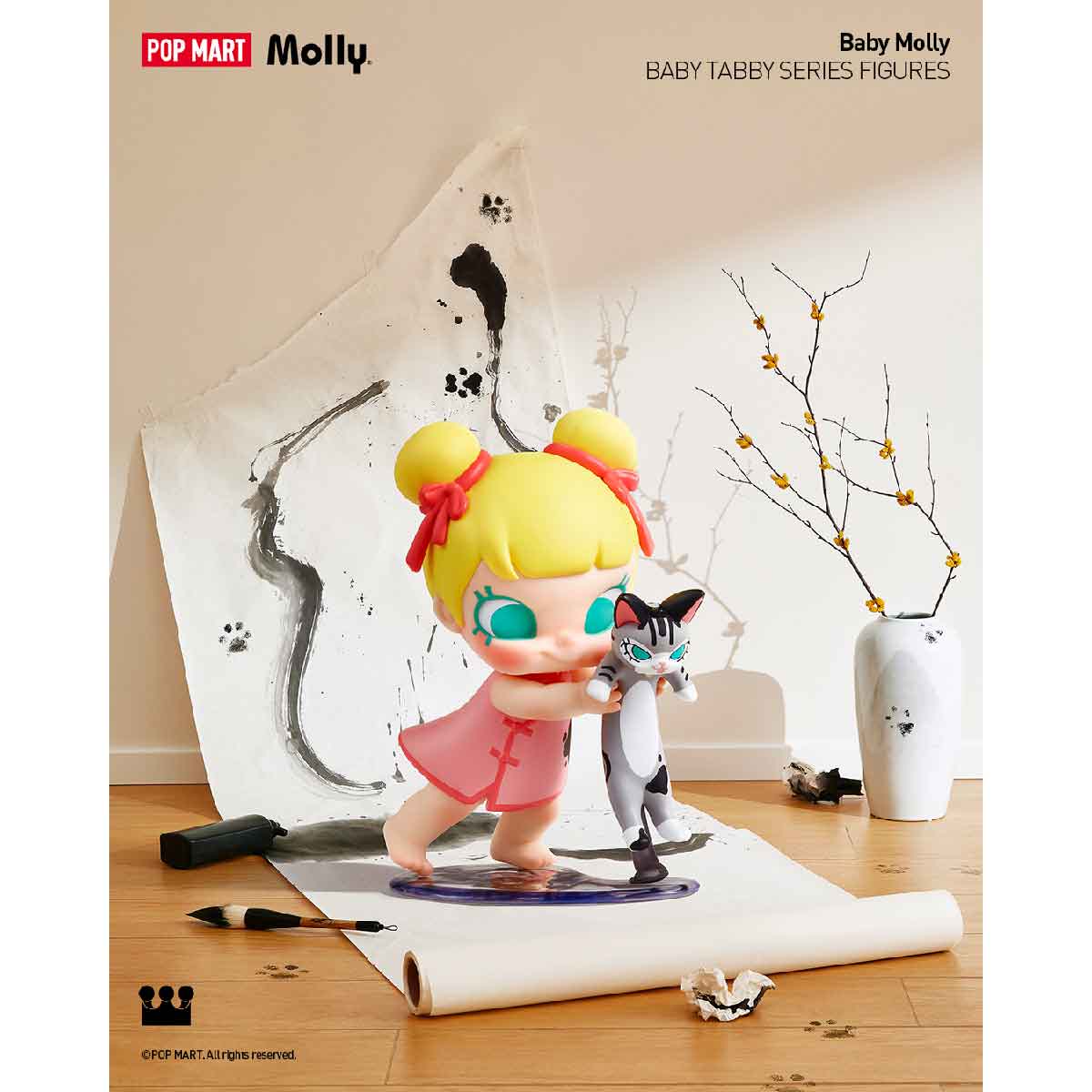 Baby Molly & Baby Tabby Series Figures - Mô hình Blind Box - POP MART