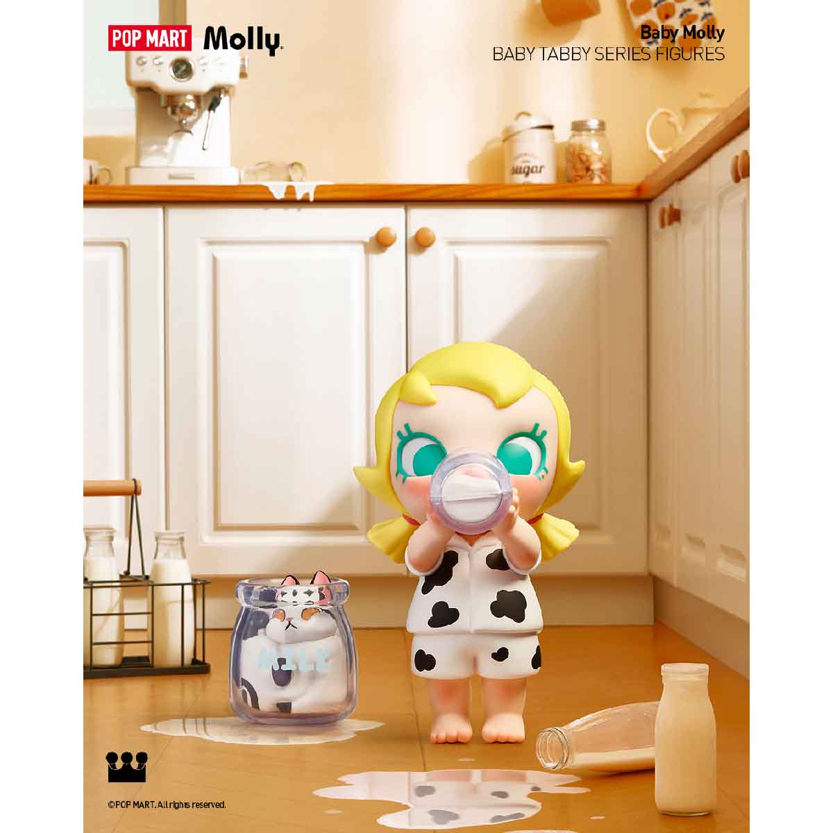 Baby Molly & Baby Tabby Series Figures - Mô hình Blind Box - POP MART