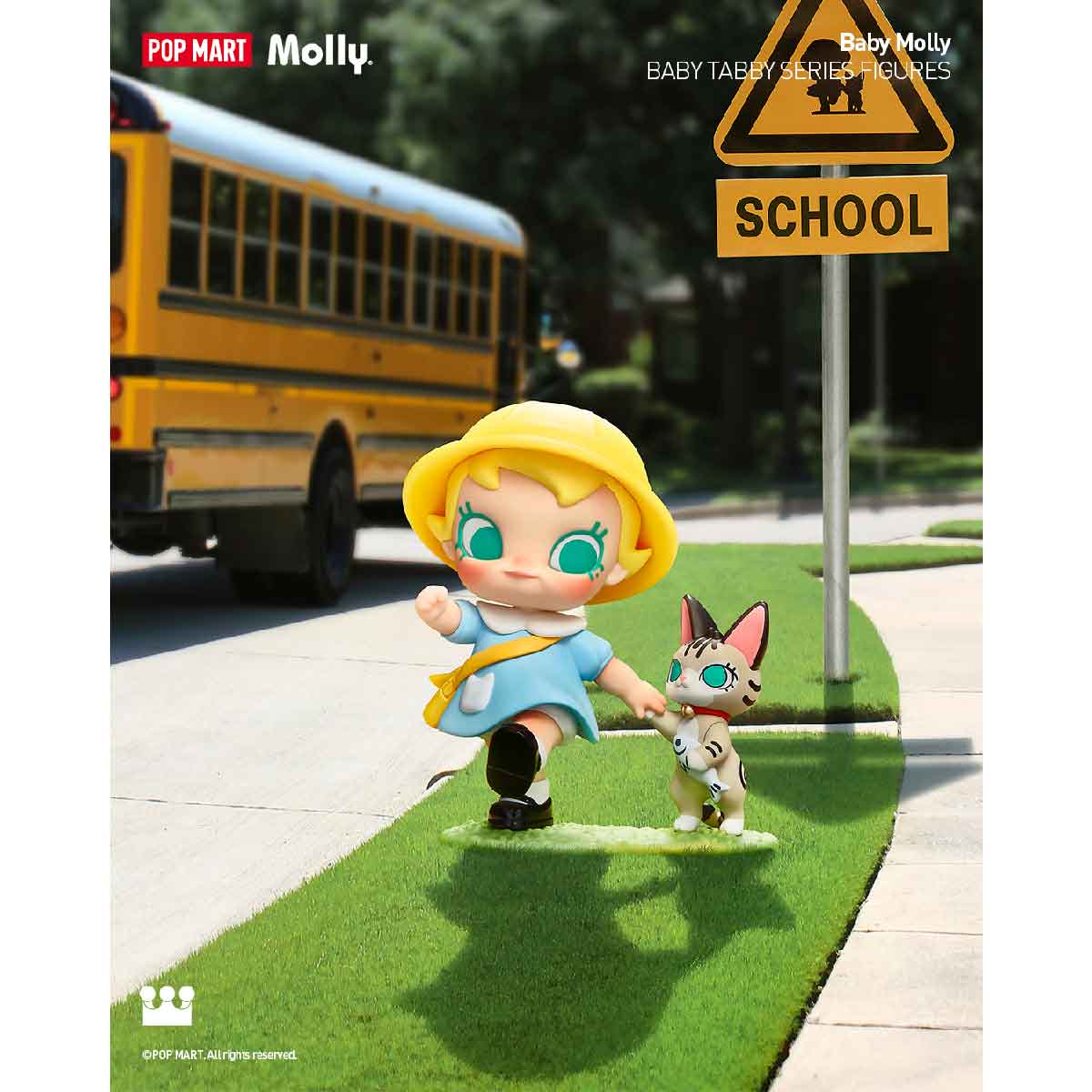 Baby Molly & Baby Tabby Series Figures - Mô hình Blind Box - POP MART